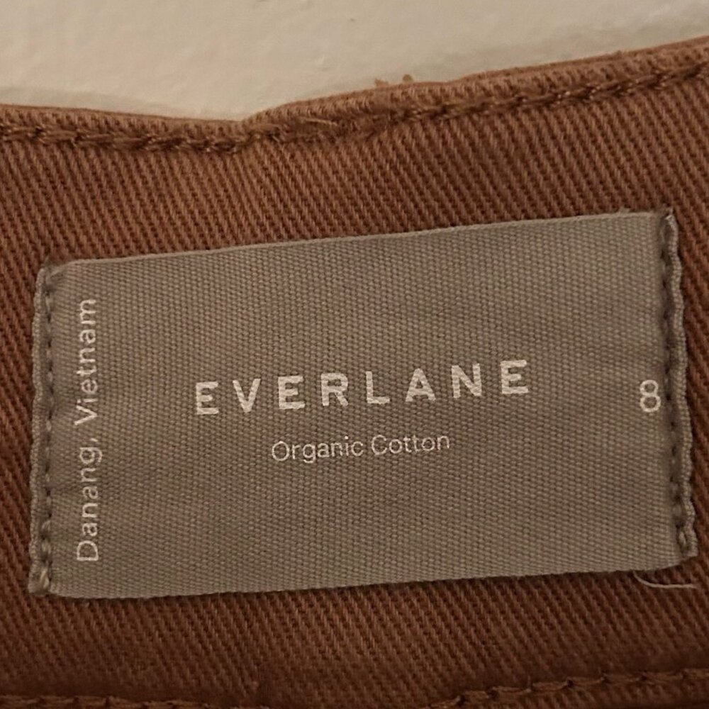 Everlane The Organic Straight Leg Pant (size 8)